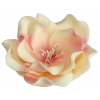 Kwiat cukrowy eustoma dekoracja tort róż ecru 1x